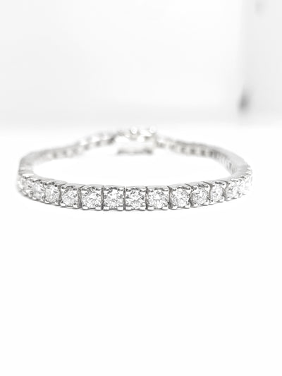 Tennis Bracelet with Lab Diamonds