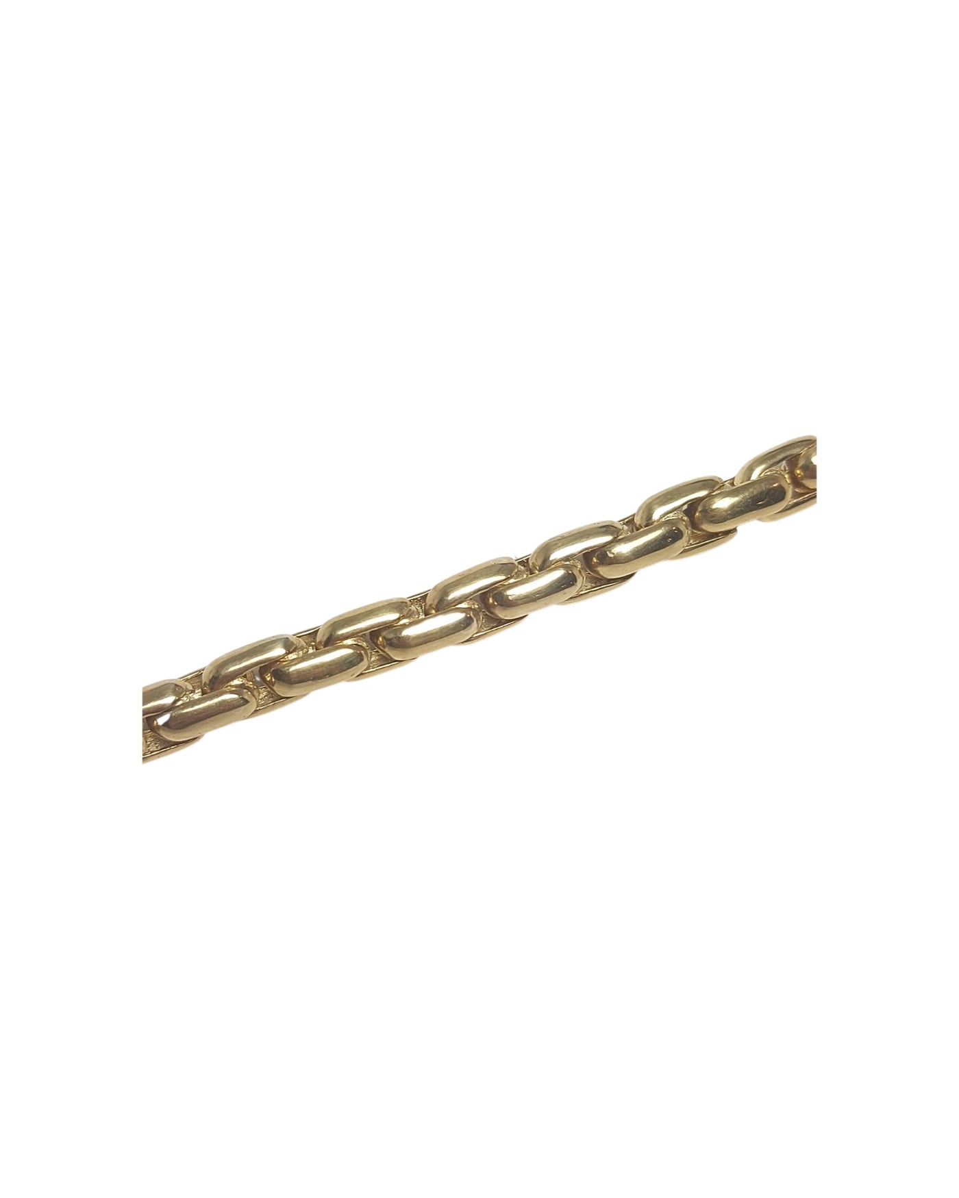 Unisex solid gold bracelet